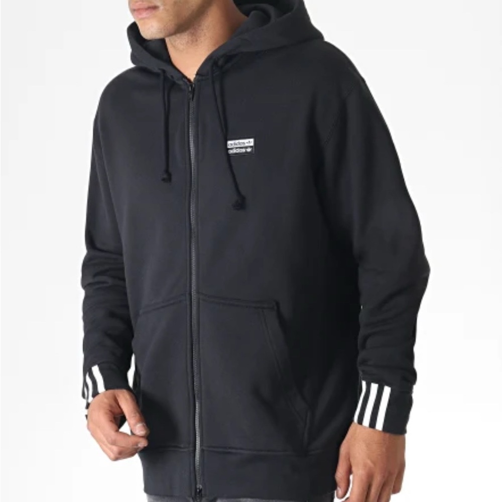 Adidas Men's R.Y.V Full Zip Hoodie